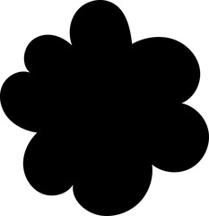 Abstract Black Shape 