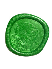 bight green colorful wax seal stamp high quality invitation card stamp certificate