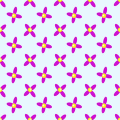 Obraz na płótnie Canvas Pattern with flowers. Design for fabric, paper, website 