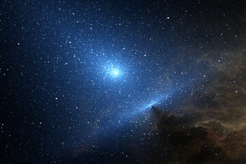 Star cluster, containing several thousand to millions of stars