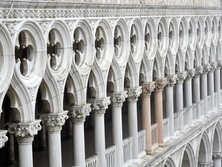 detail of the doge palace