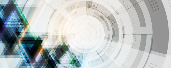 modern technology dimensional abstract concept background image