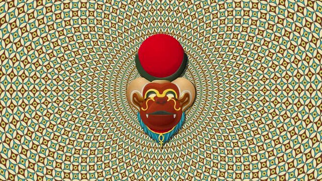 Figure of Thoth in baboon form, Eyptian god of equilibrium