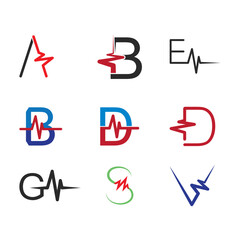 Pulse line initial letter