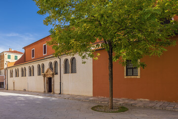 Side view of the Church of St Simeon a baroque church housing the sarcophagus of St Simeon