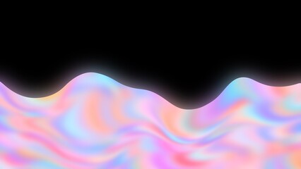 abstract colorful background with waves