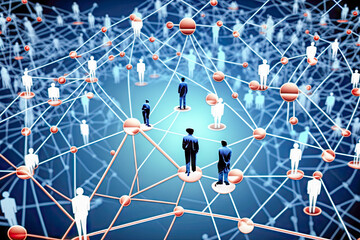 concept of a business network