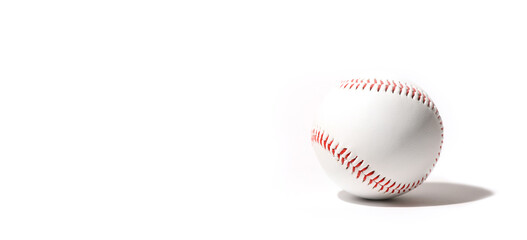 Baseball ball  on the white background. Isolated.