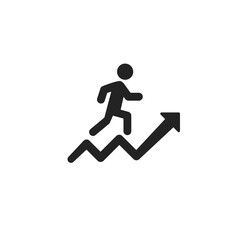 Financial Growth - Pictogram (icon) 