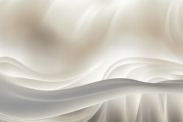 Obraz premium Light Background Waves Design with dune like graphic elements in light white gray beige colors. Perfect for business cards, flyers design or brochures. Ai generated