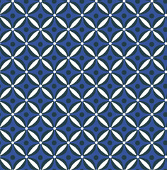 Abstract Retro Geometric Dots Florals Psychedelic Minimalist Seamless Pattern Trendy Fashion Colors Tile Style Concept Perfect for Allover Fabric Print or Wrapping Paper