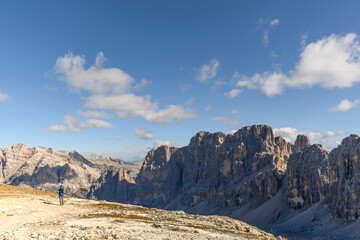 Riffugio Lagazuoi, peak , Dolomite view