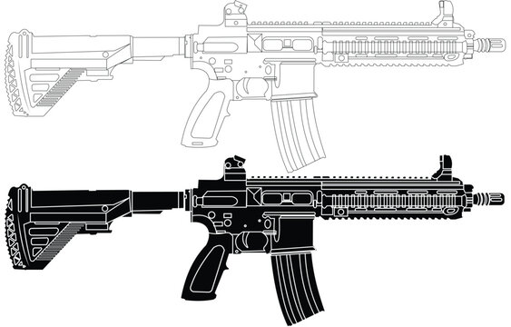 Hk416」の写真素材 | 64件の無料イラスト画像 | Adobe Stock