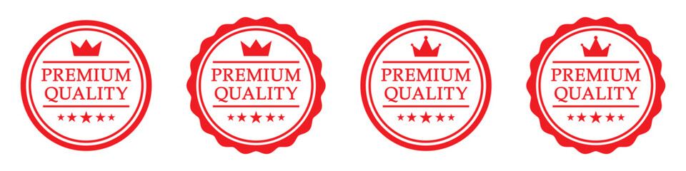 Obraz premium Premium quality label icon. Premium product icon, vector illustration