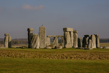 Naklejka premium Stonehenge with Blue Sky UK
