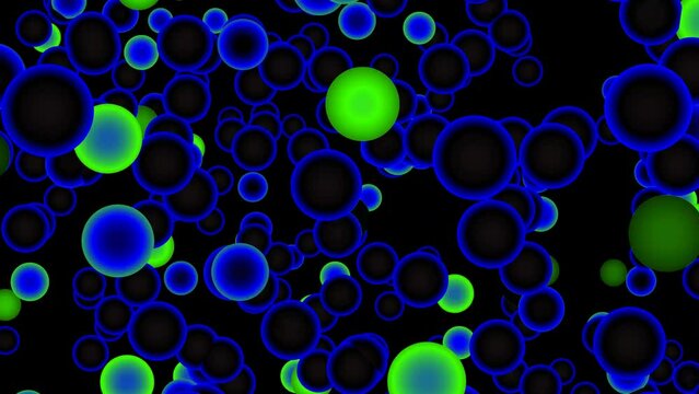 abstract babul closeup pixels change on  motion background