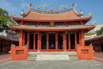 Tainan Confucius Temple also called the First Academy of Taiwan in Tainan, Taiwan. - 576013972