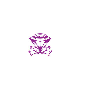 diamond icon vector illustration design luxury ornament