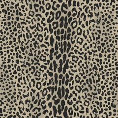 WILD CAT LEOPARD CHEETAH JAGUAR SKIN SEAMLESS REPEAT PATTERN TEXTILE BACKGROUND