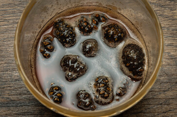 Honey and pine cone jam