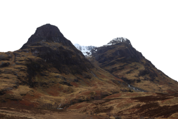 Glencoe scotland highlands three sisters munros isolated