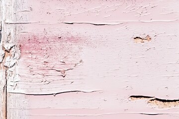 pink white abstract background of wooden surface texture, Generative Ai