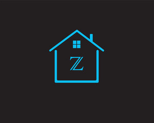 Fototapeta na wymiar House Logo Z
