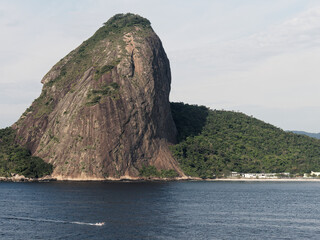 Fototapeta na wymiar view of the sugar loaf mountain in rio de janeiro brazil