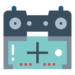 controller flat icon style