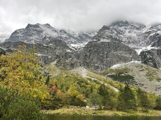 landscape in the mountains