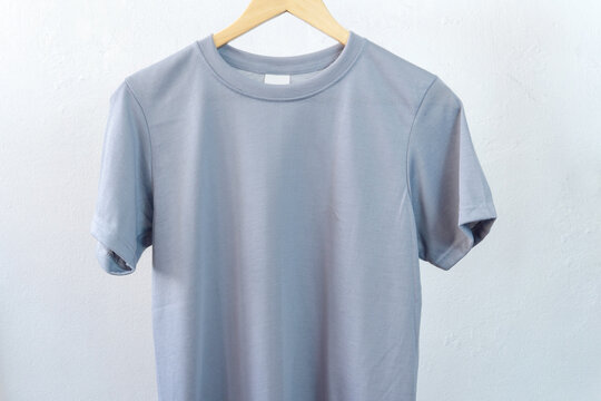 Grey  T Shirt Mockup, Bella Canvas Grey Tshirt Mockup, Hanging Tshirt