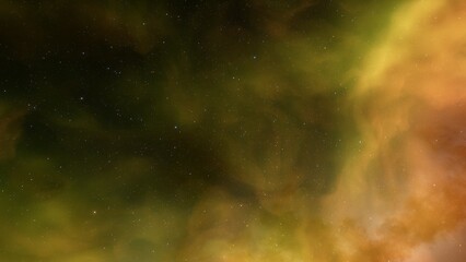 nebula gas cloud in deep outer space
