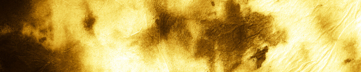 Yellow Dirty Art Backdrop.  Shibori Prints.