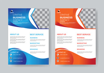 Corporate Business Flyer Design Template