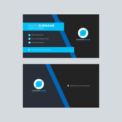 Professional creative business card template and business name card design