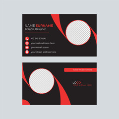 professional business card identity template