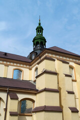 Fototapeta premium Church of the Blessed Virgin Mary in Ivano-Frankivsk city, western Ukraine