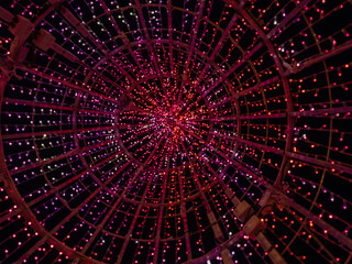 abstract fractal burst