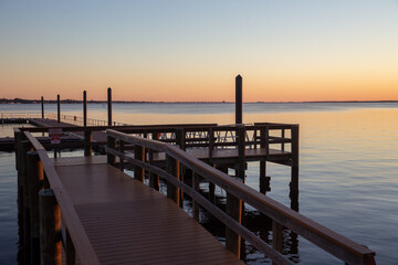 Fototapeta premium Dusk in southwest florida
