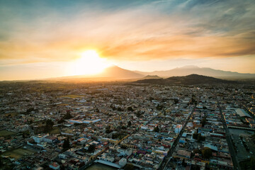 atardecer puebla