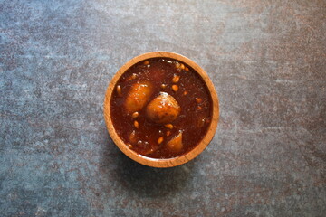 Indian traditional sweet lime pickle