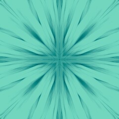 Seledynowe, turkusowe tło, symetryczny wz&oacute;r.
