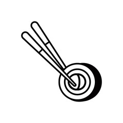 Japanese culture vector. Japan illustration sign. Japan themed symbol or logo.