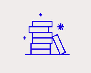 Concept of coins gold vector illustration in a flat style. 