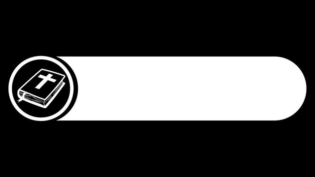 Bible Book Lower-Third Drawing 4