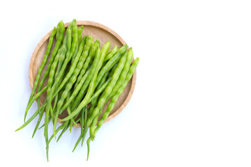 Rat-tailed radish. Fresh organic vegetables