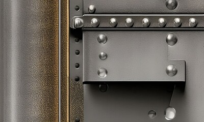 Fototapeta premium industrial background, generative ai