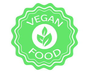 Vector illustration of a seal - Vegan Food