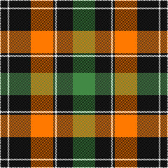 St. Patrick day plaid tartan