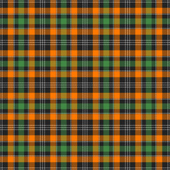 St. Patrick day plaid tartan